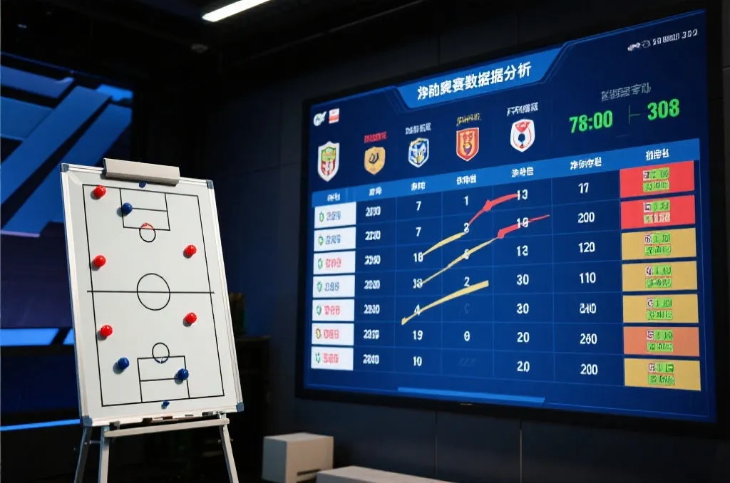 球员与记分板结合的赛后分析场景